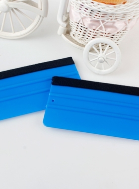 汽车贴膜专用毛巾无纺布垫刮板防刮痕蓝色纸巾布不掉毛一次性