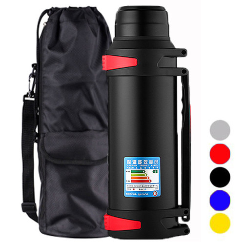 304不锈钢5000ml保温杯大容量4升保温水壶便携户外车载旅行保温壶