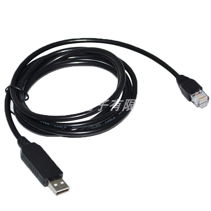 定制 FTDI USB转串口RS485线 RJ45以太网连接线 DATA A+ B- GND