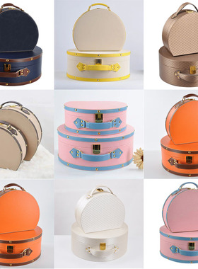 样板房半圆套盒衣帽间衣柜飘窗收纳箱展厅家具厂售楼软装饰品盒