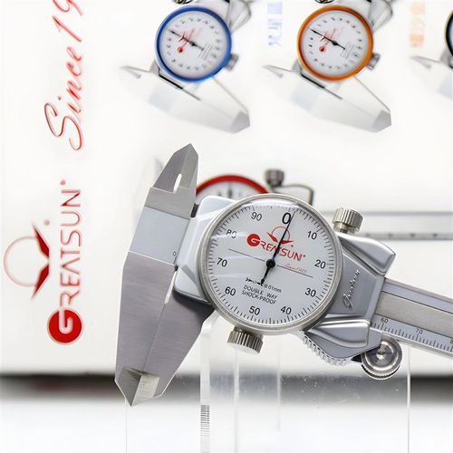 大阳带表卡尺 0-150高精度DIN标高端出口德国游标数显尺配件表头