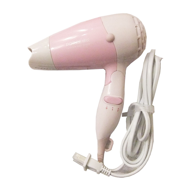 精美3C安全认证1601电吹风吹风机恒温两档折叠好用实惠宿舍专用