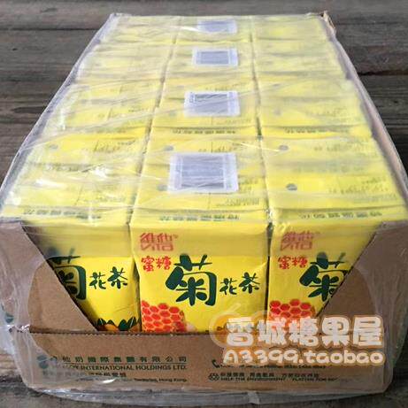 包邮香港进口菊花茶 VITA 维他蜜糖菊花茶 250MLX24盒 饮料港版