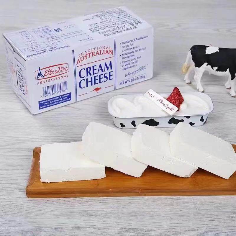 法国进口铁塔奶油奶酪芝士奶酪爱乐薇cheese奶油芝士干酪250g分装