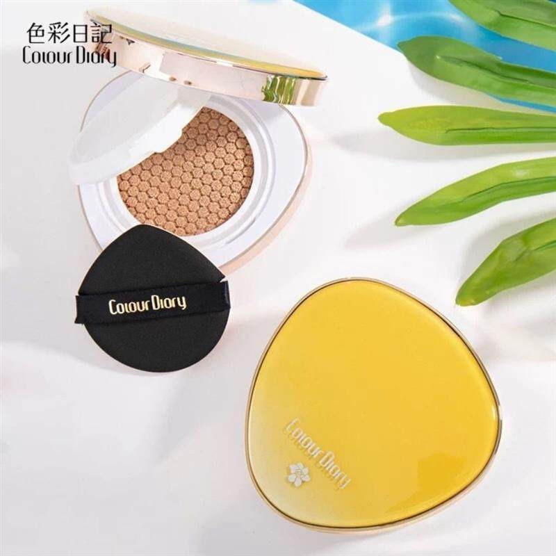色彩日记网红正品水感光透栀子气垫BB霜遮瑕持妆保湿CC霜带替换装,彩妆/香水/美妆工具,气垫,淘宝优惠券,粉丝福利购,淘宝优惠卷