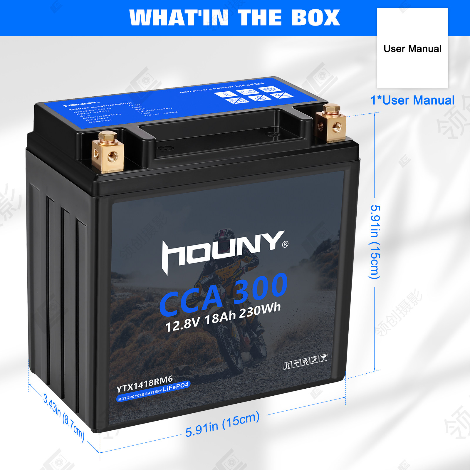 哈雷883 1200 XL硬汉X48运动者街路德ROD750 YTX14L-BS电瓶锂电池