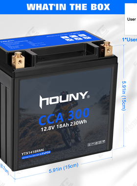 哈雷883 1200 XL硬汉X48运动者街路德ROD750 YTX14L-BS电瓶锂电池