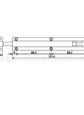 KAIN铜D铜插销I明E装铜颈状插销门窗门栓159仿古