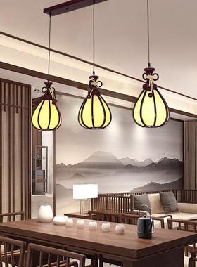 中式单头三吊头27543餐厅仿古小灯笼楼灯梯酒吧台廊过走道中国风