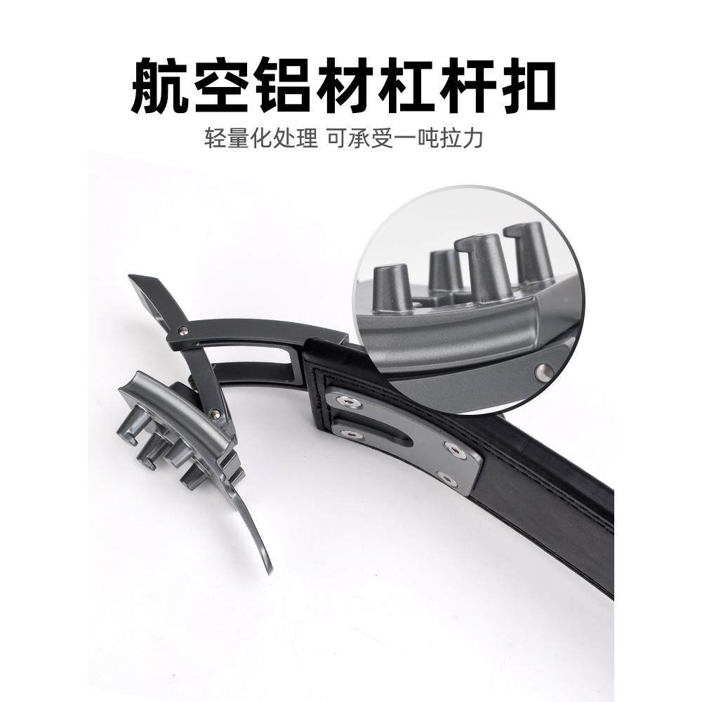 PD量举健身腰带深蹲拉力举LGC重杠杆专业快扣纤护腰带男女超训硬
