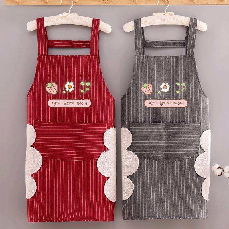 批厨围裙用防水防950时尚女薄油款帆布可擦手高颜值202家5房新款,电子/电工,接线端子,淘宝优惠券,粉丝福利购,淘宝优惠卷