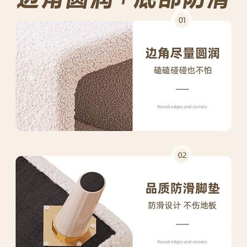 床头柜20新款简约现代品奶油风小CTG6型网红2置物架卧室替代创意
