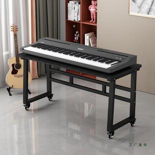 强动承重电琴8桌子电F977H965钢琴琴架通用型8键61键可移键盘架家