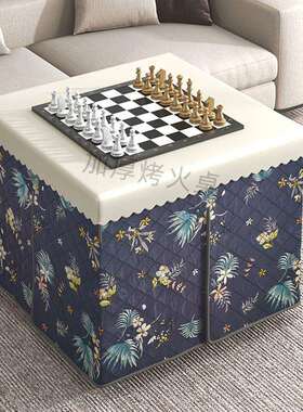 烤火桌全子秋套家可折叠烤用火架冬季烤火炉取暖桌四方87544新款