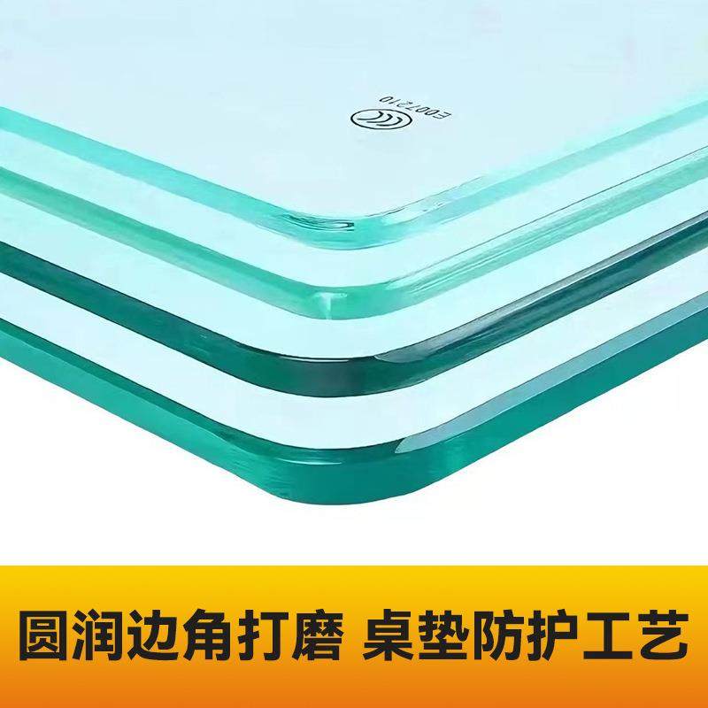 钢化璃茶几玻钢化玻璃茶桌面几餐桌台面面79桌垫钢化玻璃台面桌板