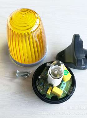 警信号灯自动平移2门平开门开门色机配件黄红色24V12示V11CSPY-L0