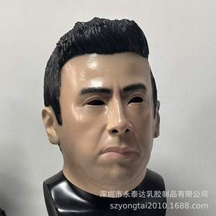 疾速追杀 凯恩乳胶头套影视名人基努·里维斯面具cos演出万圣节