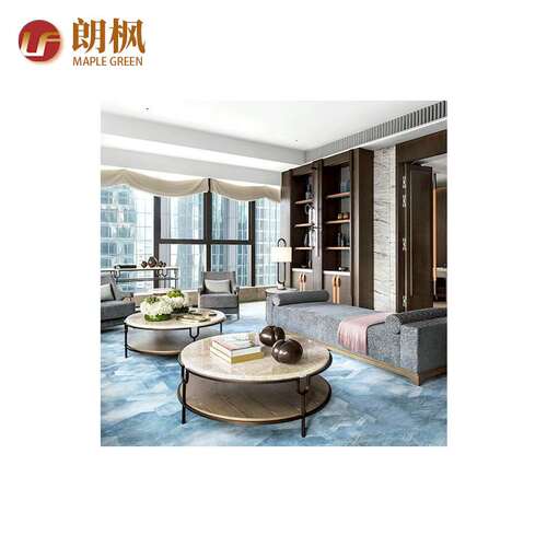 五星酒店全套家具定 制标间板式大床高端公寓五星级酒店卧室家具