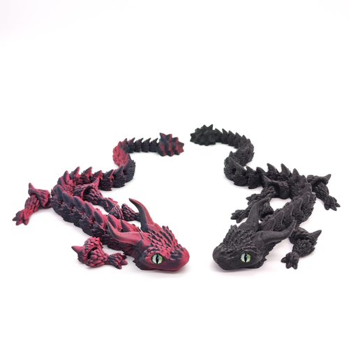 3D新款印龙神龙宝贝龙蛇蛟龙关节