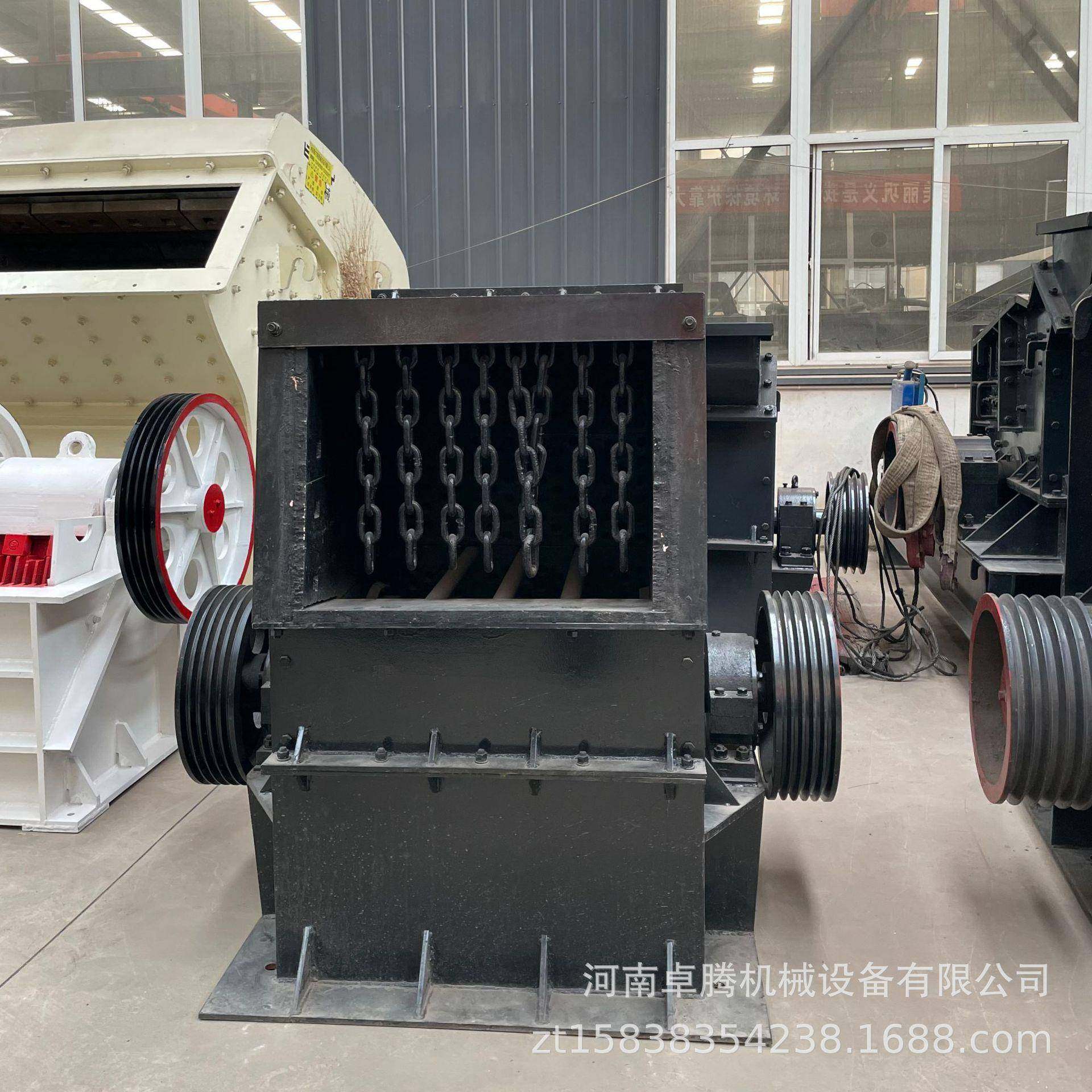 矿山重锤式破碎机花岗岩建筑垃圾重型锤破机石头大口径锤式粉碎机,机械设备,破碎机,淘宝优惠券,粉丝福利购,淘宝优惠卷