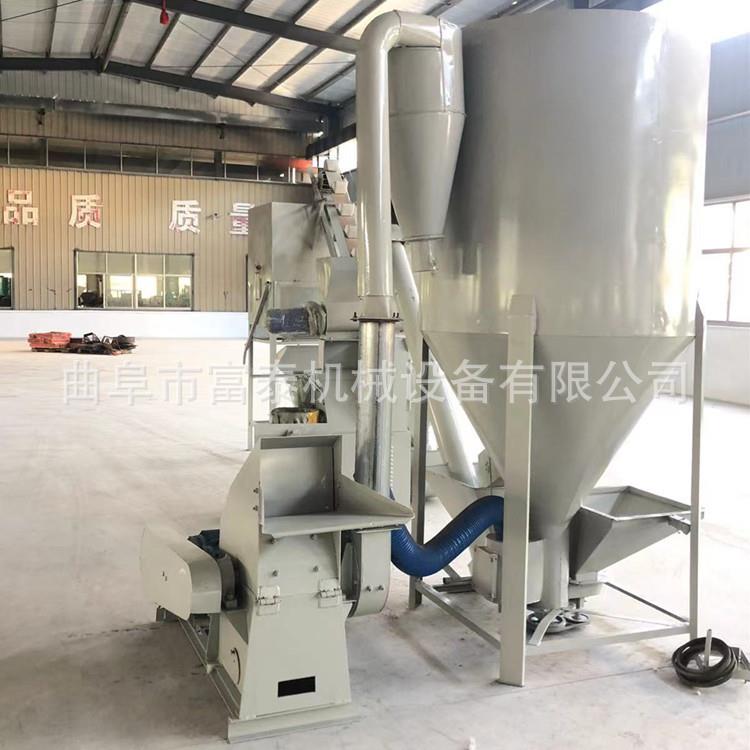 麦秸稻草饲料打糠机杂草农作物秸秆粉碎机营养土有机肥破碎机