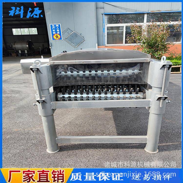 白条鸡卧式脱毛机家禽屠宰厂用鸡脱毛机鸡屠宰设备拔毛机