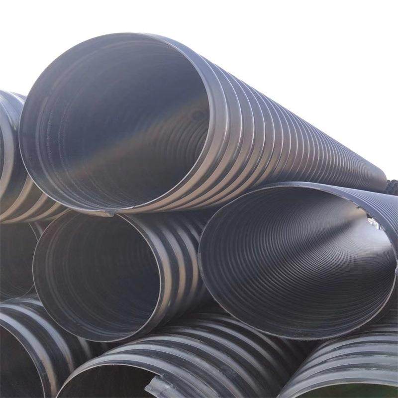 pe钢带管波纹管钢带增强螺旋波纹管DN400下水道排污钢带波纹管,橡塑材料及制品,HDPE波纹管,淘宝优惠券,粉丝福利购,淘宝优惠卷
