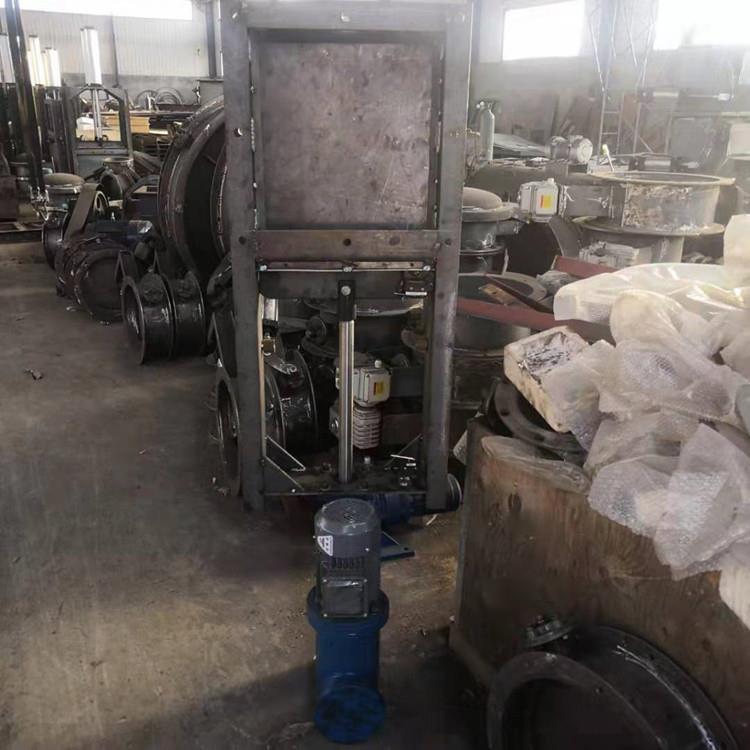 厂家制作气动手动插板阀气动闸板阀气动方口插板阀蝶阀