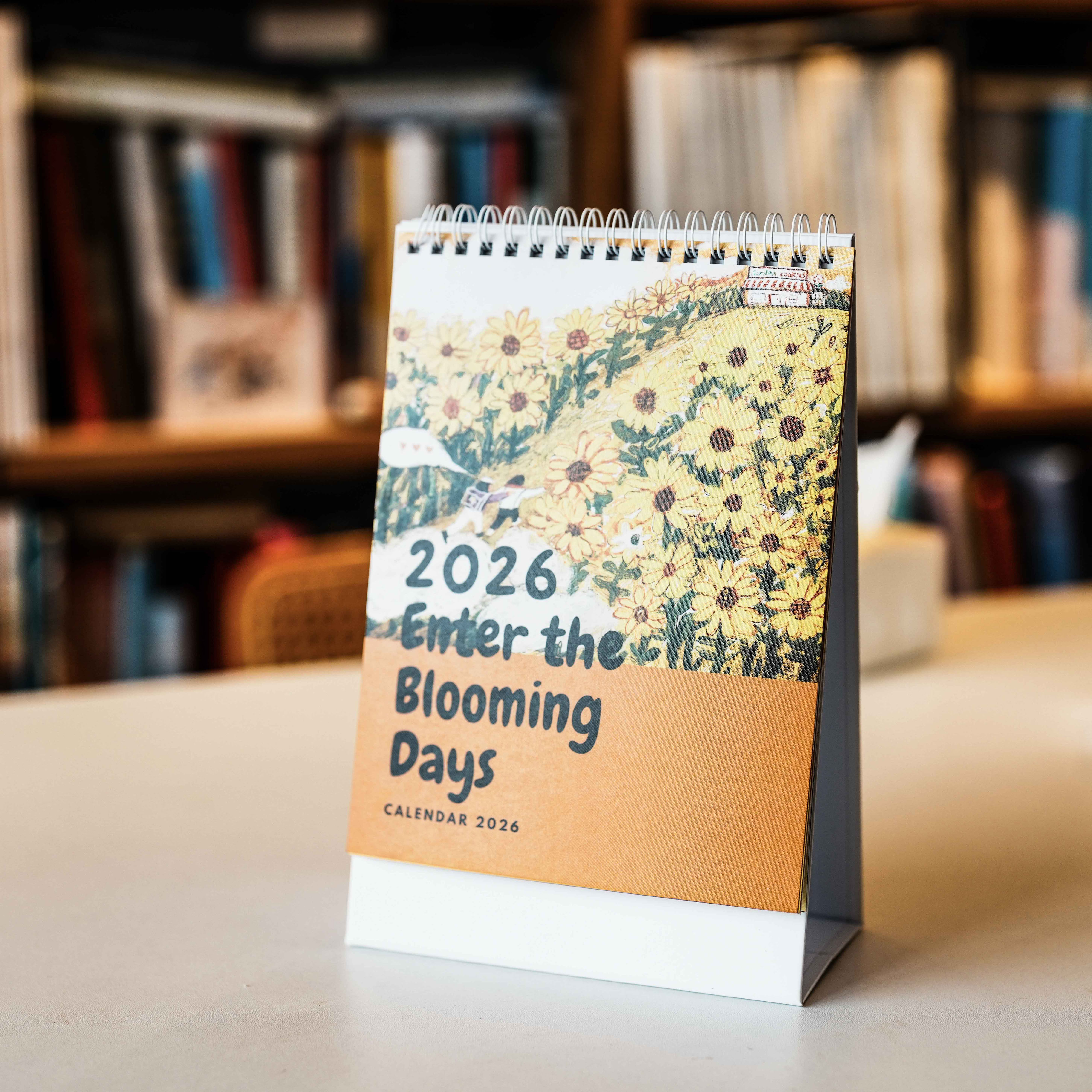 土豆鱼插画文创礼品台历年历