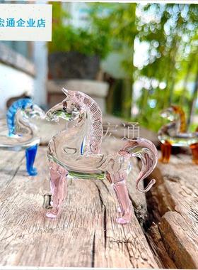 爱生肖马摆件 ins风简u约办公室马到成功展示柜台装饰品拍摄道具.