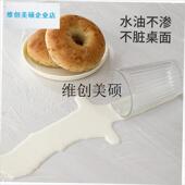 l2025新年一次性防水桌布轻奢高级感圆桌方桌加厚V餐桌膜透明款 台