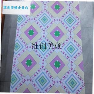 l东北大炕地板革塑料加厚环保防滑防F水防油桌布免洗塑料印花台布