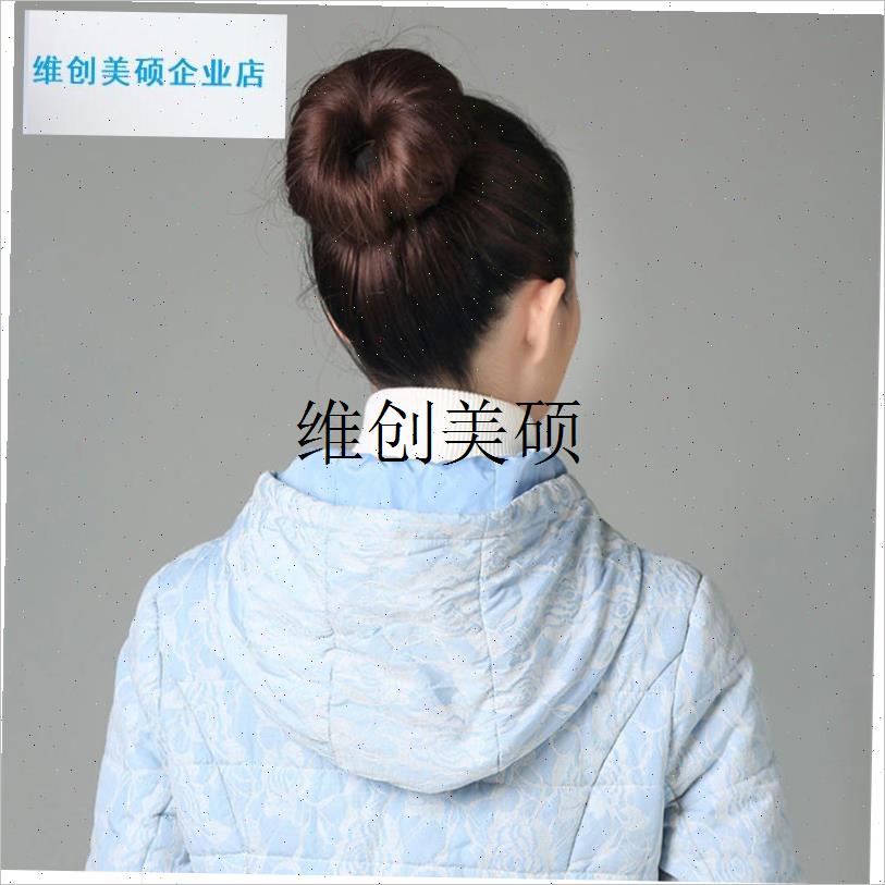 l冬季百搭男女通用羽绒服假领子纯棉针织K螺纹防脏领脖套弹力可拆