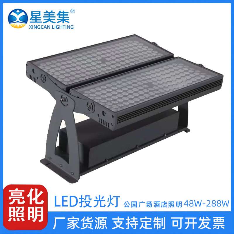 48W72W108W144W200W288W户外亮化投光灯RGB调光园林LED照树灯