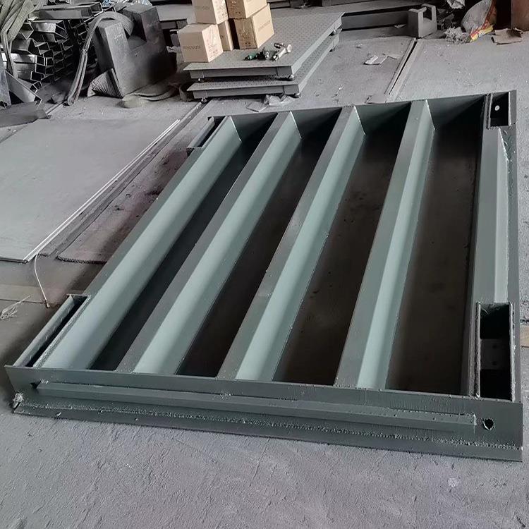 10吨地磅2.5*2.5m平台秤加厚加宽U型梁工业称吨桶10吨电子地磅秤