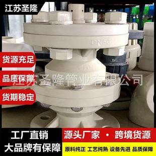 PPH加强型法兰止回阀DN25-DN200阀立式止回阀H40/41X