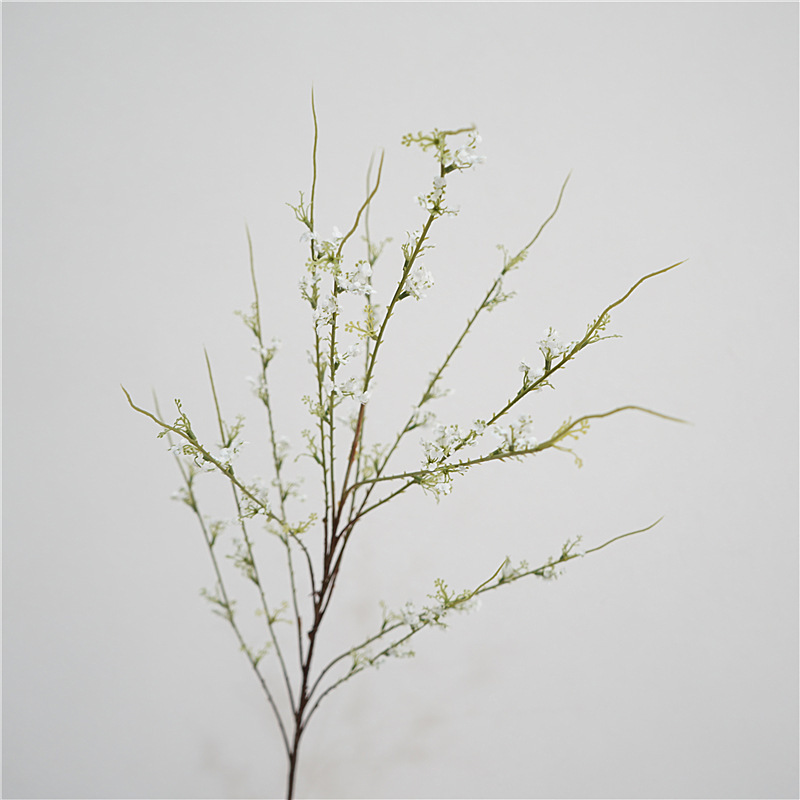 简约自然风仿真花小手球雪球干树枝家居室内装饰插花摆件婚庆造景