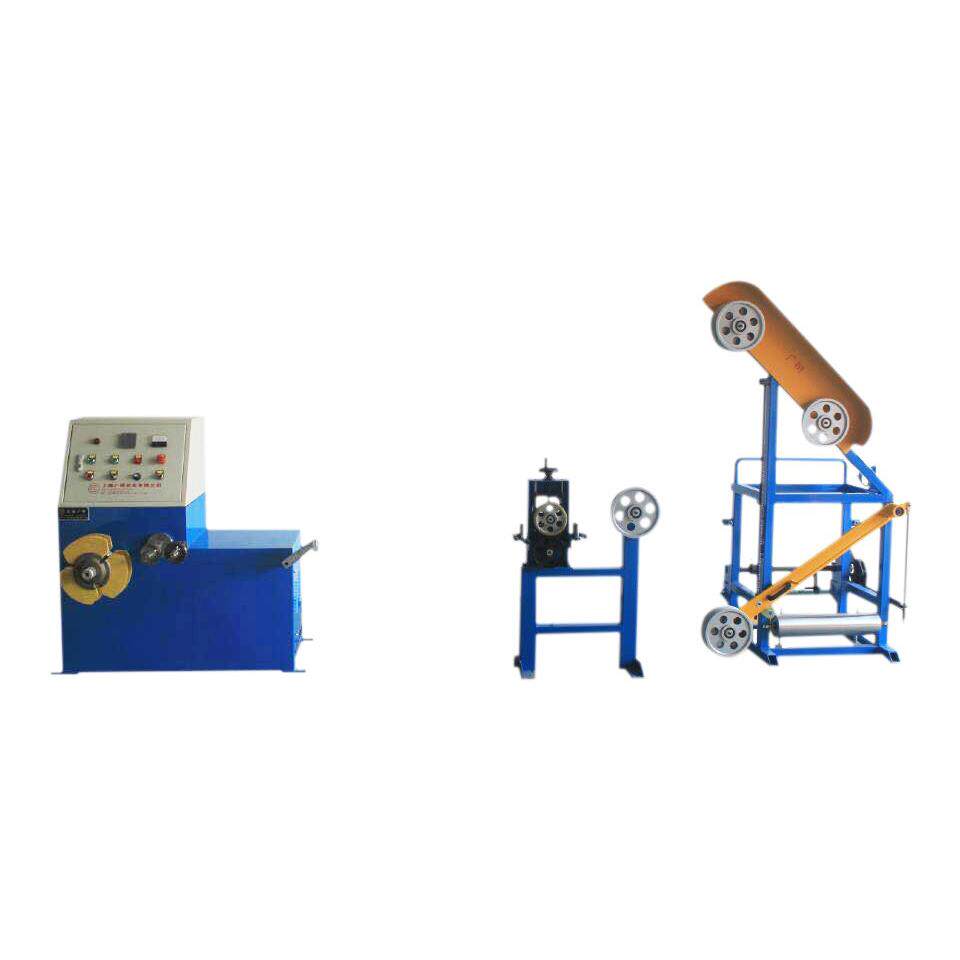 上海电线绕线机 小型工字轮主动放线收卷机 钢丝倒丝机自动计米器