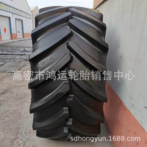 农用机械青储 贮机900/60R42约翰迪尔拖拉机收割机钢丝轮胎人字花