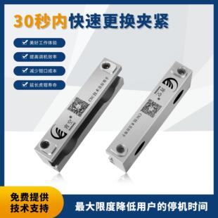 快换钳口4寸5寸6寸8寸MC特硬不锈钢角固式平口钳多夹位老虎钳台虎