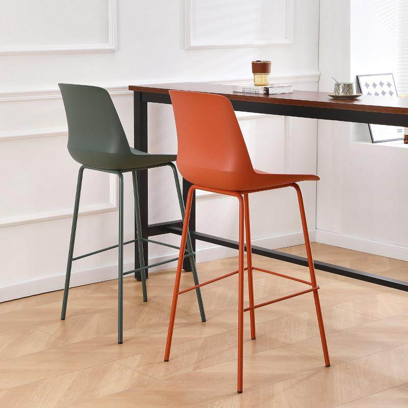 芃凡特北欧高脚凳酒吧椅前台吧台椅子凳子钢架靠背家用吧台高脚椅,住宅家具,高脚凳,淘宝优惠券,粉丝福利购,淘宝优惠卷