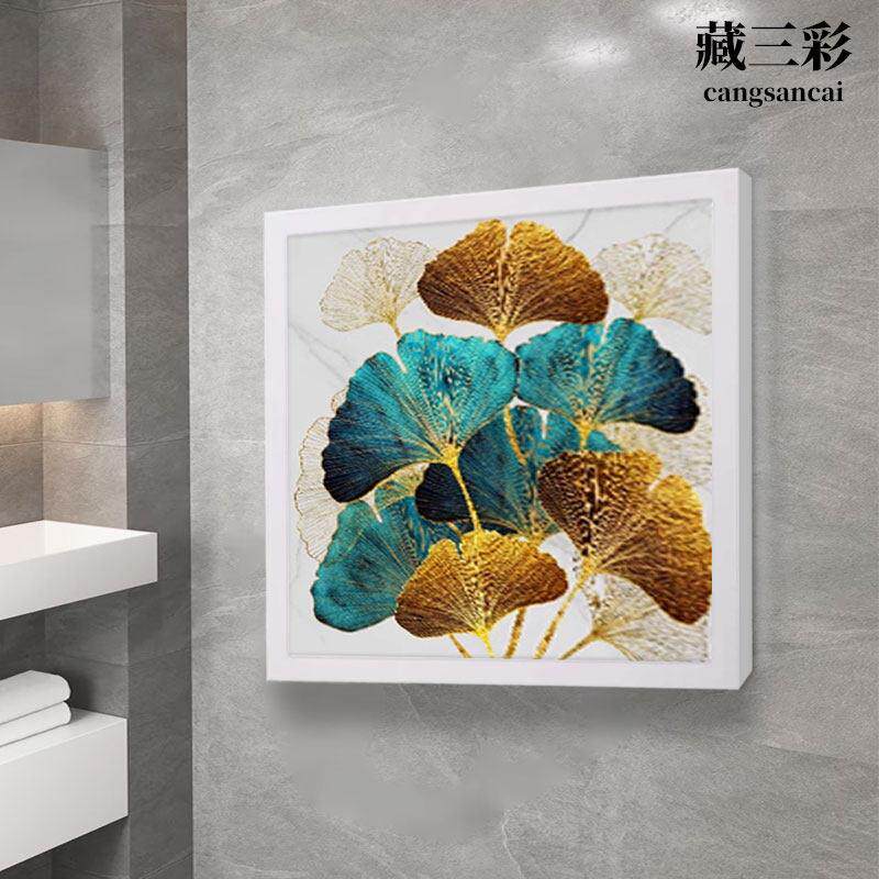 壁画洗澡收纳放衣服防水浴室壁挂折叠简易化妆室篮柜置物架免打孔