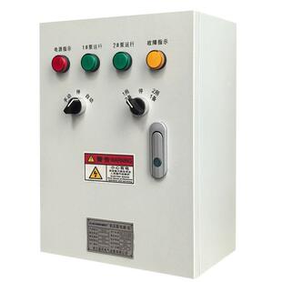 稳压泵控制箱增压管道泵真空电接点压力表消防配电柜一用一备恒压