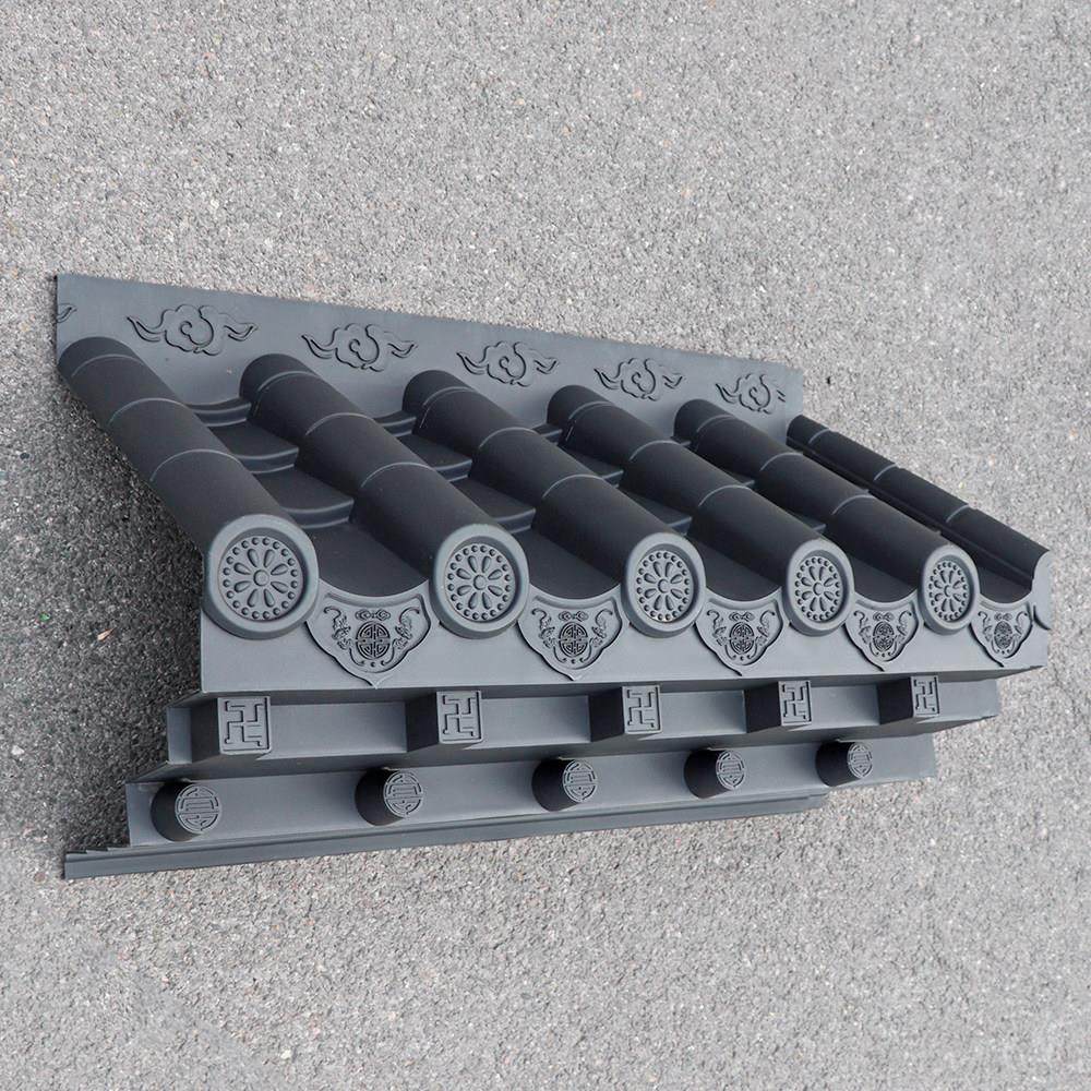 梦古特大特厚免架子瓦树脂59cm仿古屋檐中式一体兔架子装饰塑料,基础建材,屋顶装饰瓦,淘宝优惠券,粉丝福利购,淘宝优惠卷