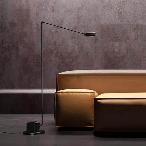 意大利Lumina落地灯设计师简约复古风客厅书房可调节摇臂阅读台灯