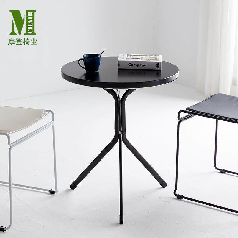 洽谈桌现代简约咖啡桌等位会议休闲 小圆桌子铁艺阳台茶几户外花,住宅家具,板木餐桌,淘宝优惠券,粉丝福利购,淘宝优惠卷