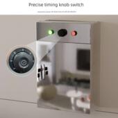 Uv刀消毒柜商用不锈钢可锁式 壁挂式 厨刀食堂酒店消毒刀架刀盒