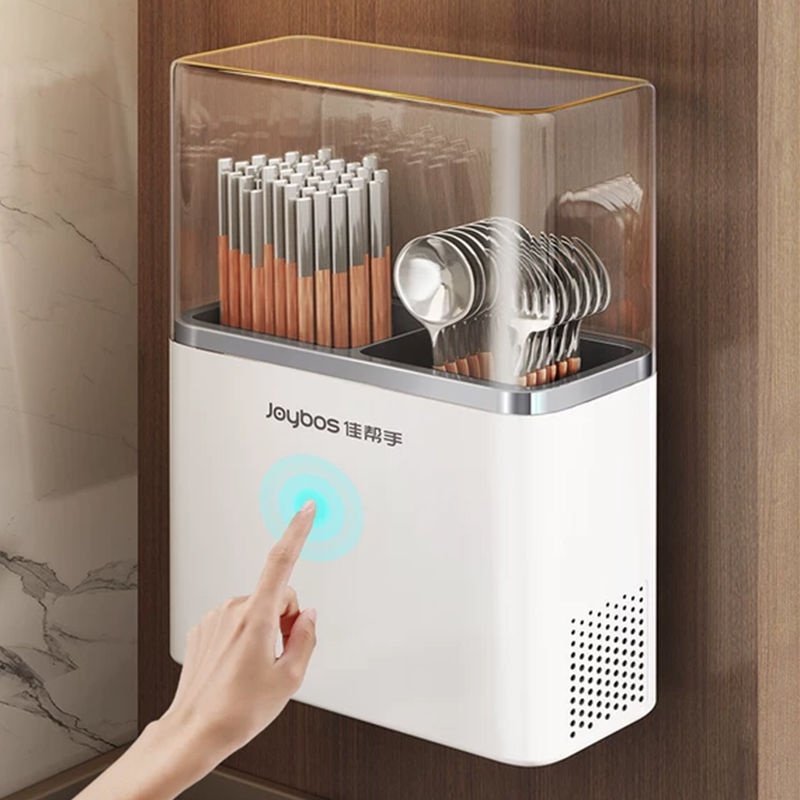 2025新款壁挂式筷子筒烘干消毒收纳桶潮州消毒筷笼时尚无痕设计,餐饮具,筷子盒,淘宝优惠券,粉丝福利购,淘宝优惠卷