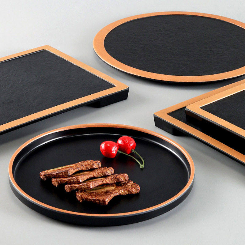 密胺盘子仿瓷酒店餐厅塑料西餐披萨平板盘日式烤肉羊排盘简约日式,餐饮具,盘,淘宝优惠券,粉丝福利购,淘宝优惠卷