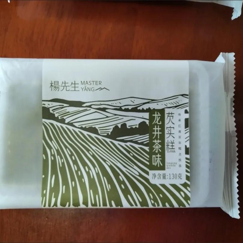 杨先生桂花芡实糕八珍糕白桃软糕点孕妇点心抖音网红早餐零食面包